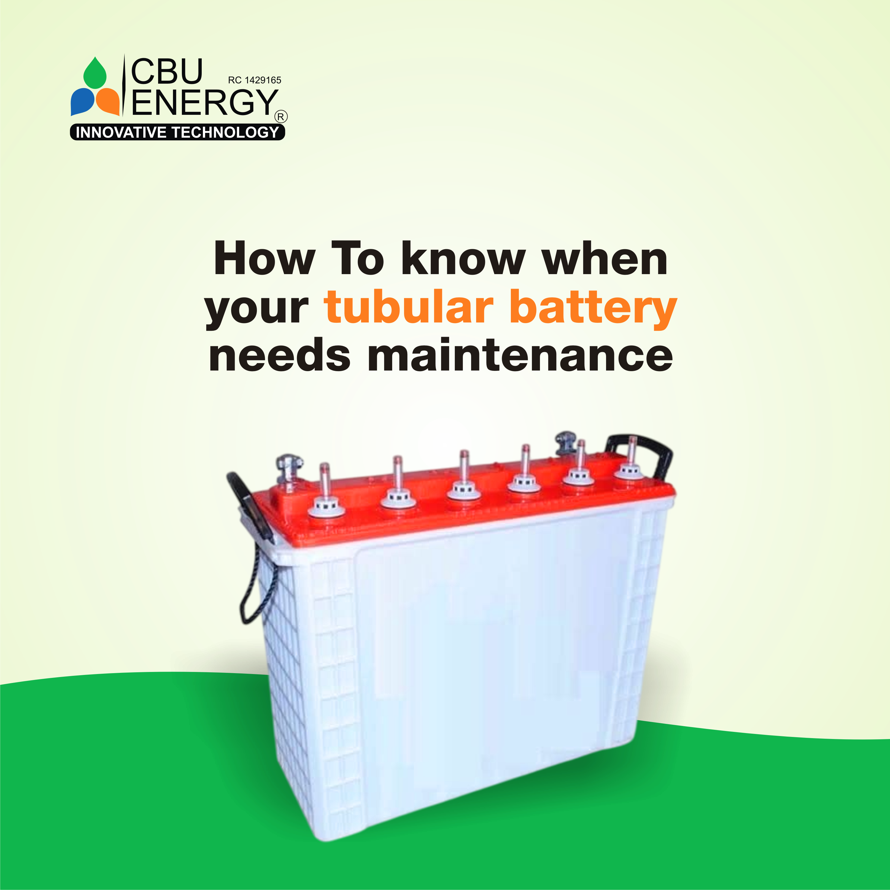 How To Know when your tubular battery needs maintenance